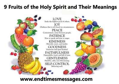 The Fruits and Gifts From the Holy Spirit and Their .